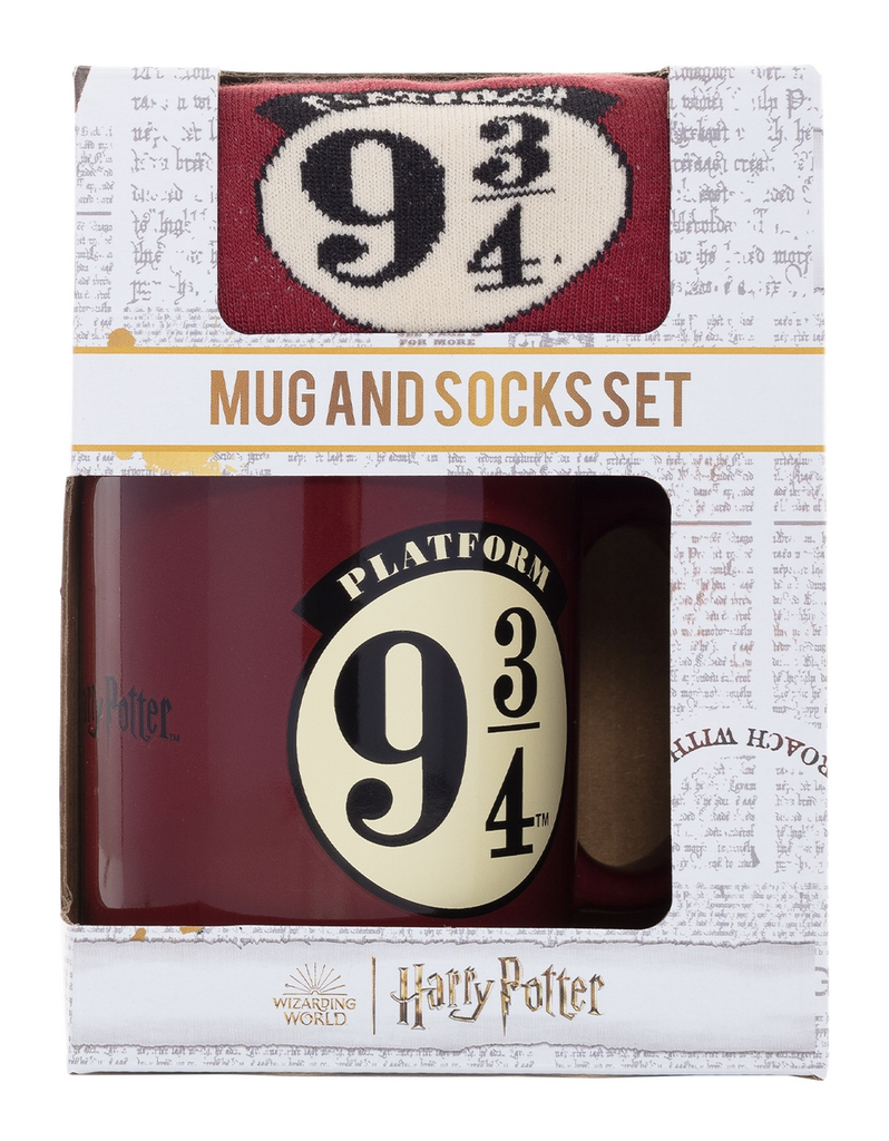 MUG+CALZE BINARIO 9 E 3/4