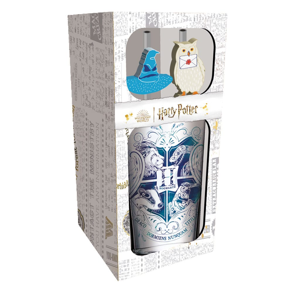 [1008096] BICCHIERE HOGWARTS EXPRESS BLU